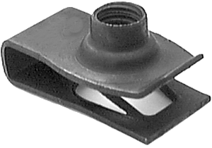 Clipsandfasteners Inc Extruded U Nut M8-1.25 Scrw Sz 4mm-7mm Rnge 