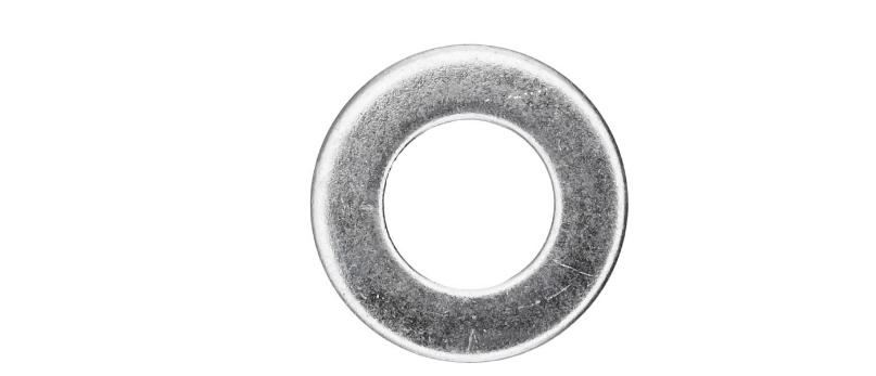 5951 - DIN 125 Metric Flat Washer 10mm Zinc