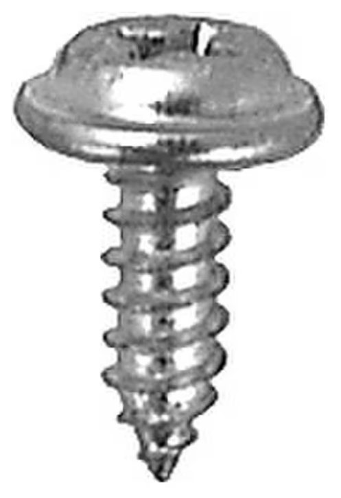 D5790 - #8 x 1/2" Phillips Flat Top Washer Head Tapping Screw