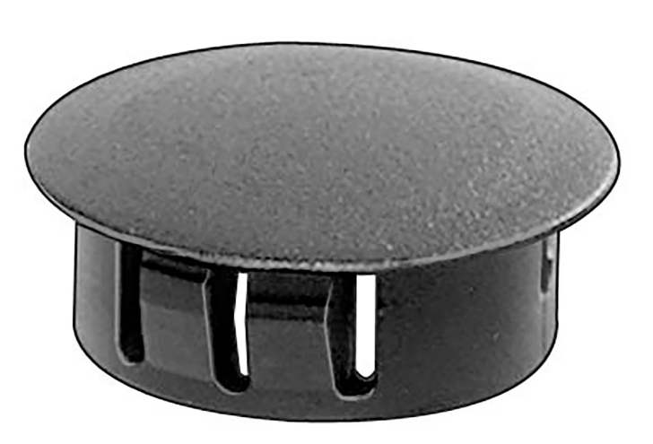 D9831 - Black Nylon Locking Hole Plug