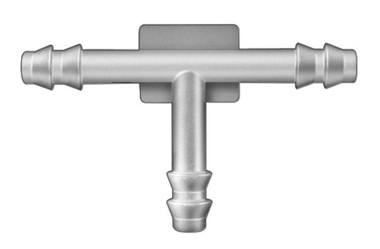 D11306 - Nylon Tee Connector 1/8" x 1/8" x 1/8"