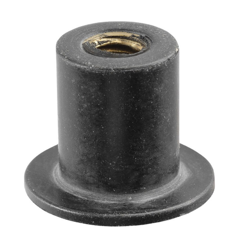 D11899 - Rubber Nut M6-1.0 Threads .787 Head Diameter