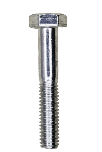 D880 - DIN 931 6 x 35mm Cap Screw Zinc Grade 8.8