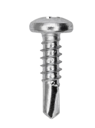 D1968 - #10-16 x 3/4" Phillips Pan Head Number 2 Teks Screw